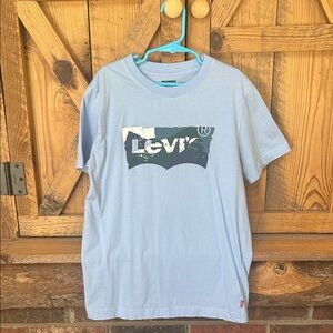 Boy’s (youth) Levi's Sky Blue T-Shirt with Red Tag